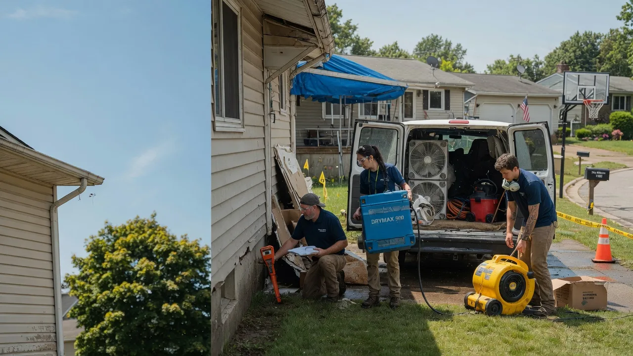 Ceiling Leak Cleanup in Grand Ridge, IL near me
