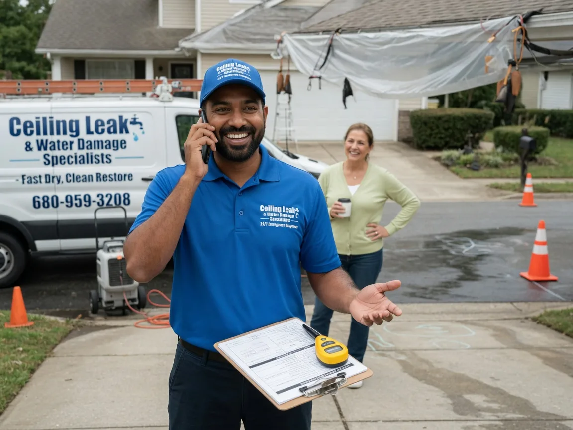 Ceiling Leak Cleanup Grand Ridge, IL FAQs